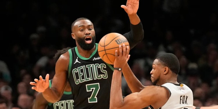 Celtics’ Jaylen Brown questions officials after Spurs loss Celtics’ Jaylen Brown questions officials after Spurs loss