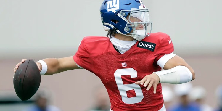 Jaxson Dart is set to play for the Giants in their preseason opener at the Bills Jaxson Dart is set to play for the Giants in their preseason opener at the Bills