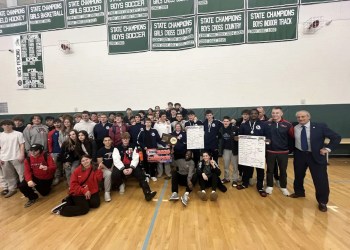 Foran Wrestling Wins CIAC Class M Title
Senior Tyquell Lucas Concludes Career with Victory Foran Wrestling Wins CIAC Class M Title
Senior Tyquell Lucas Concludes Career with Victory
