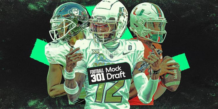 2025 NFL mock draft 2.0: Giants take a QB at No. 1 overall, and here’s what Bears do with top-10 pick 2025 NFL mock draft 2.0: Giants take a QB at No. 1 overall, and here’s what Bears do with top-10 pick