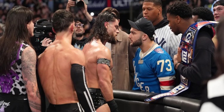 Mike Kafka Supports Cam Skattebo’s WWE Appearance Mike Kafka Supports Cam Skattebo’s WWE Appearance