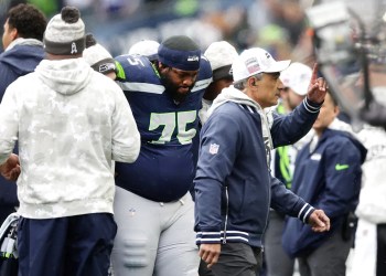 Seahawks Week 14 Injury Report: Bradford Injures Calf in Practice Seahawks Week 14 Injury Report: Bradford Injures Calf in Practice