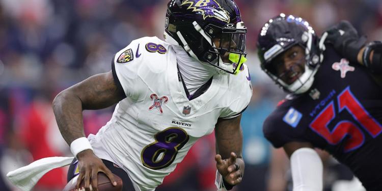 Lamar Jackson continues historic MVP push as Ravens manhandle Texans Lamar Jackson continues historic MVP push as Ravens manhandle Texans