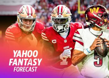 Week 12 waiver wire pickups + Panic Meter: CMC, Deebo, Jayden Daniels and Jets | Yahoo Fantasy Forecast Week 12 waiver wire pickups + Panic Meter: CMC, Deebo, Jayden Daniels and Jets | Yahoo Fantasy Forecast