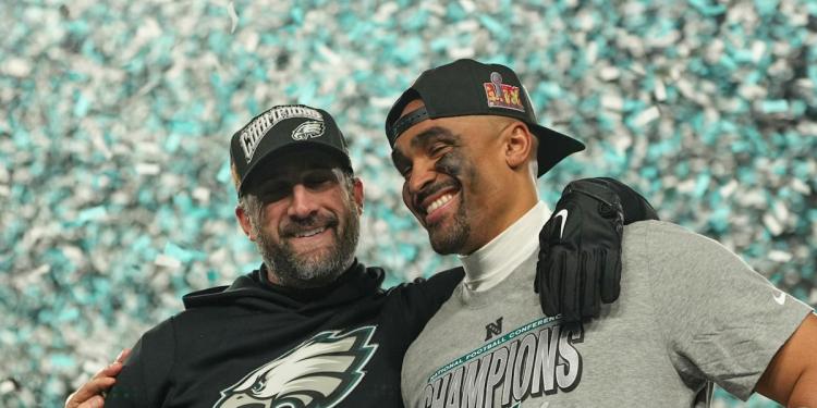How did Jalen Hurts and the Eagles pile up 55 points en route to a Super Bowl return? It all began with mental warfare. How did Jalen Hurts and the Eagles pile up 55 points en route to a Super Bowl return? It all began with mental warfare.