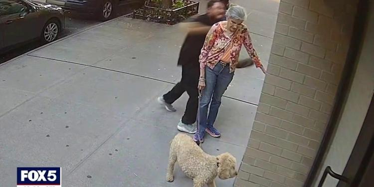 NYC woman, 81, walking dog feels ‘lucky’ to be alive after video shows man brutally punching her in the face NYC woman, 81, walking dog feels ‘lucky’ to be alive after video shows man brutally punching her in the face