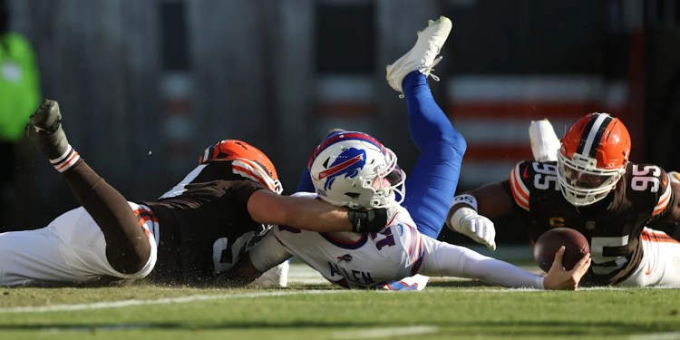 Josh Allen Discusses Foot Injury Before Eagles Game Josh Allen Discusses Foot Injury Before Eagles Game