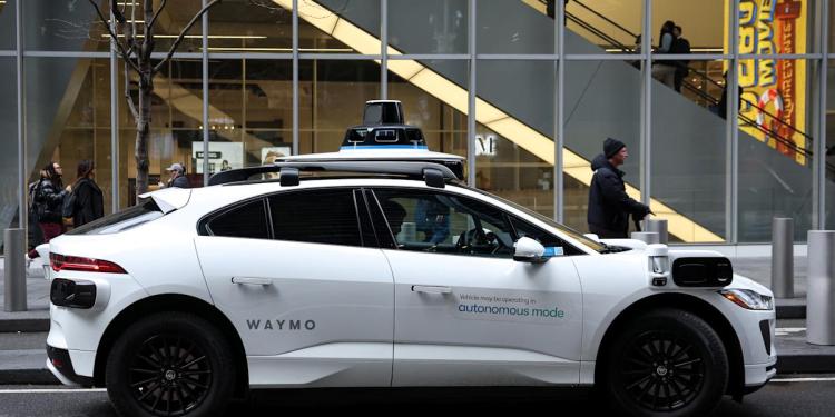 Waymo robotaxi hits child near school Waymo robotaxi hits child near school