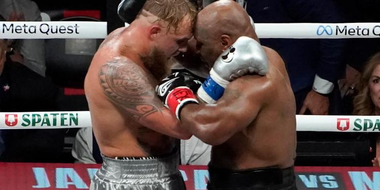 Jake Paul vs. Mike Tyson results: Paul easily defeats aging Tyson in one-sided fight; Tyson hints at another bout Jake Paul vs. Mike Tyson results: Paul easily defeats aging Tyson in one-sided fight; Tyson hints at another bout