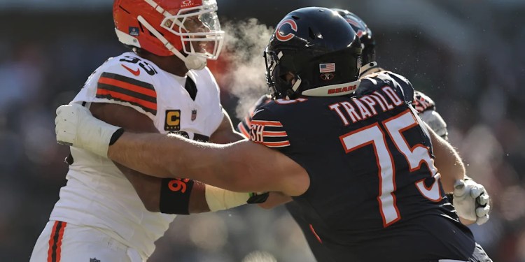 Caleb Williams and Bears OL: Sacks Allowed vs. Browns Caleb Williams and Bears OL: Sacks Allowed vs. Browns