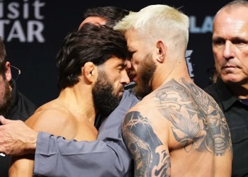 Dan Hooker: Arman Tsarukyan broke my nose at UFC Qatar weigh-in Dan Hooker: Arman Tsarukyan broke my nose at UFC Qatar weigh-in