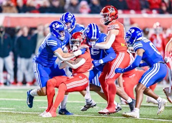 Man Arrested for Threatening Fans at BYU Game Man Arrested for Threatening Fans at BYU Game