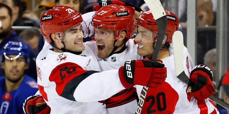 Kochetkov makes 25 saves in Hurricanes’ 3-0 win over Rangers Kochetkov makes 25 saves in Hurricanes’ 3-0 win over Rangers