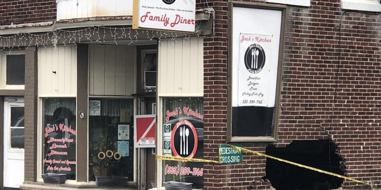 Popular diner in the Finger Lakes closed after vehicle slams into building Popular diner in the Finger Lakes closed after vehicle slams into building