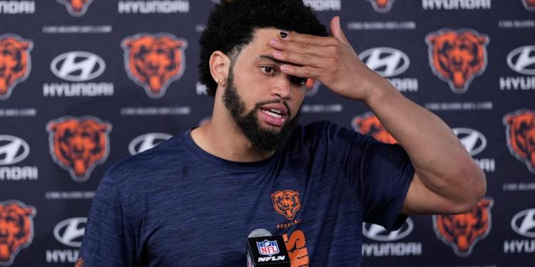 Bears have Caleb Williams at QB, and some of the same problems protecting him Bears have Caleb Williams at QB, and some of the same problems protecting him