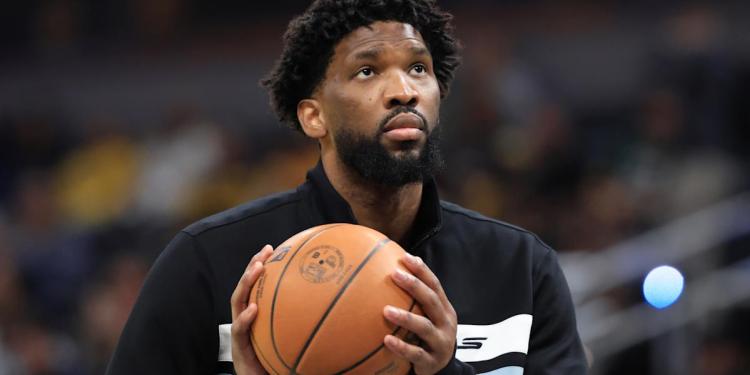 Joel Embiid suspended 3 games by NBA for shoving reporter Joel Embiid suspended 3 games by NBA for shoving reporter