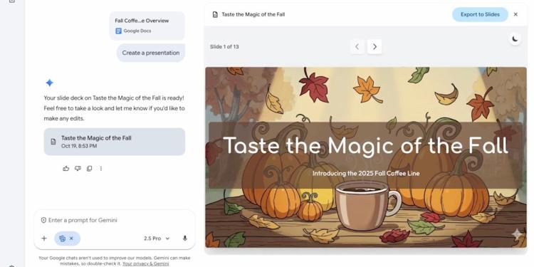 Google Gemini Can Create Presentations Google Gemini Can Create Presentations