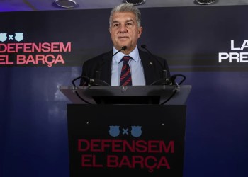 Joan Laporta responds to lawsuit amid Barcelona election campaign Joan Laporta responds to lawsuit amid Barcelona election campaign