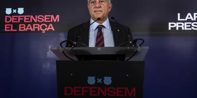 Joan Laporta responds to lawsuit amid Barcelona election campaign Joan Laporta responds to lawsuit amid Barcelona election campaign