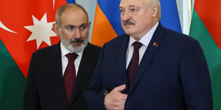 An altercation erupts at a high-level meeting of a Russia-dominated economic union An altercation erupts at a high-level meeting of a Russia-dominated economic union
