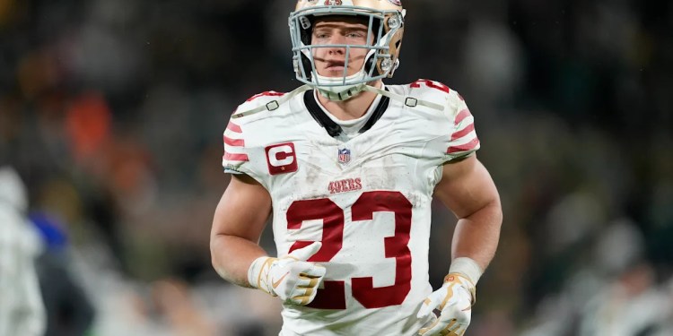 Christian McCaffrey 'as healthy as can be,' says 49ers coach Kyle Shanahan from OTAs Christian McCaffrey 'as healthy as can be,' says 49ers coach Kyle Shanahan from OTAs