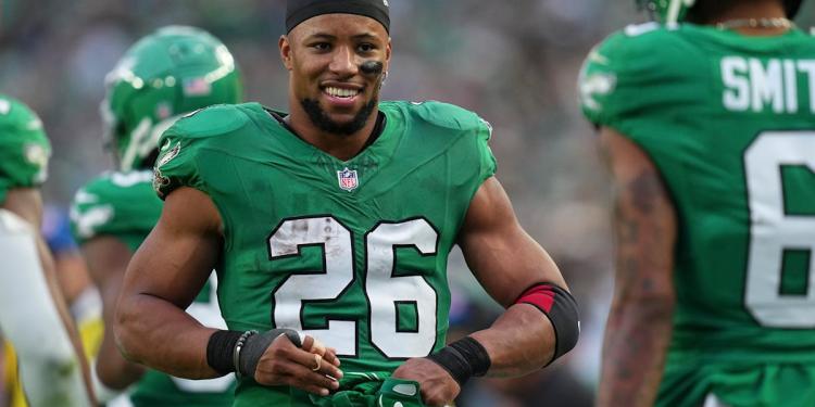 Saquon Barkley hit a milestone in 1st year with Eagles. But with history in reach, Philadelphia now faces a dilemma Saquon Barkley hit a milestone in 1st year with Eagles. But with history in reach, Philadelphia now faces a dilemma