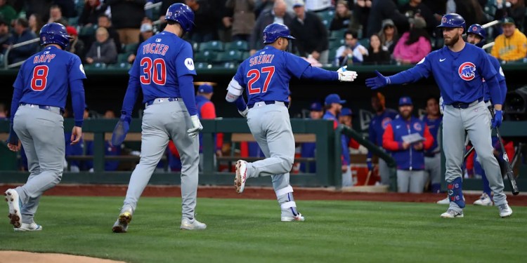 Cubs power past the A’s again to win back-to-back games for the 1st time this season Cubs power past the A’s again to win back-to-back games for the 1st time this season