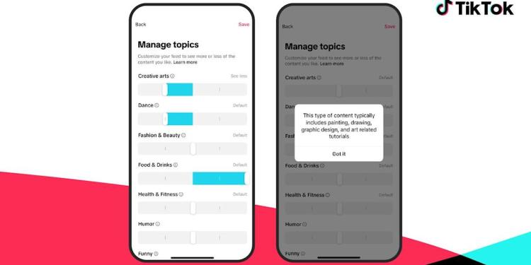 TikTok is making it easier to control what is (and isn't) in your 'For You' feed TikTok is making it easier to control what is (and isn't) in your 'For You' feed