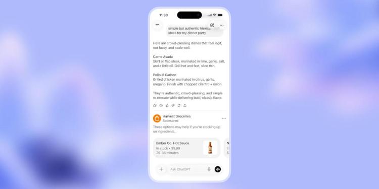 OpenAI Introduces Ads to ChatGPT OpenAI Introduces Ads to ChatGPT
