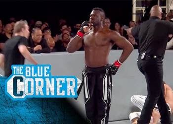 Uriah Hall wins by TKO with spinning back kick at Karate Combat 59 Uriah Hall wins by TKO with spinning back kick at Karate Combat 59