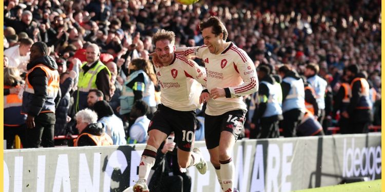 Mac Allister Scores Late Winner for Liverpool Against Nottingham Forest Mac Allister Scores Late Winner for Liverpool Against Nottingham Forest