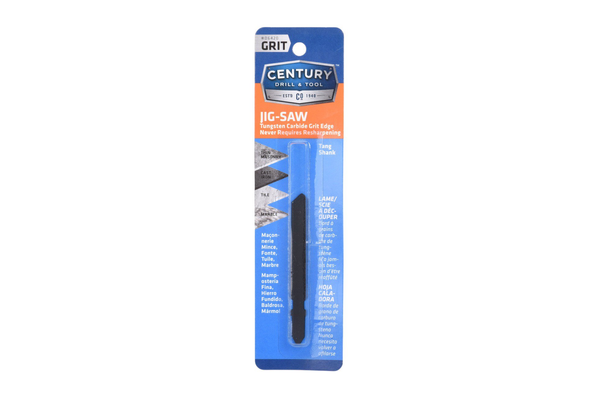 Carbide Grit Jig-Saw Blade – Tang Shank