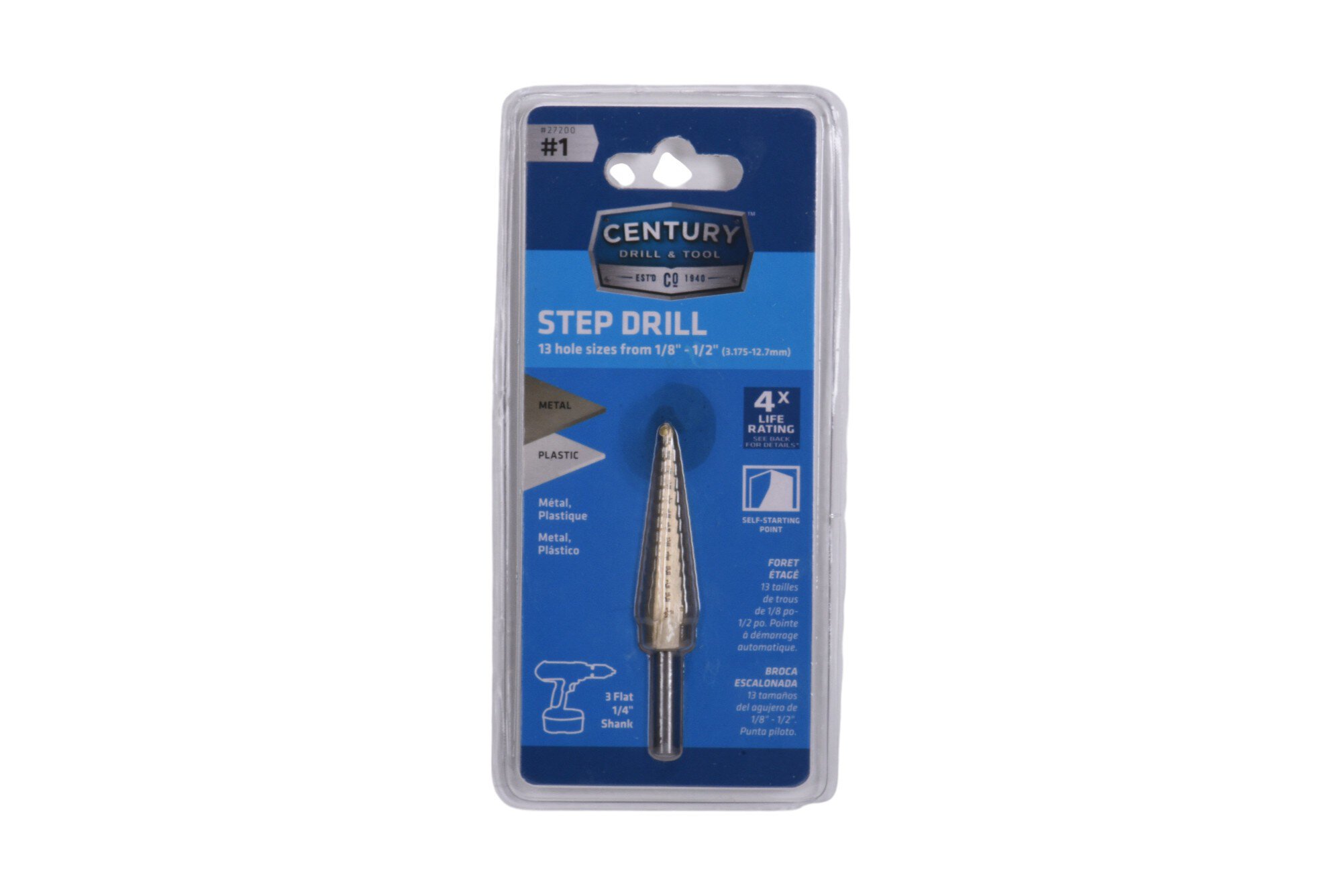 High Speed Steel Step Drill Bits