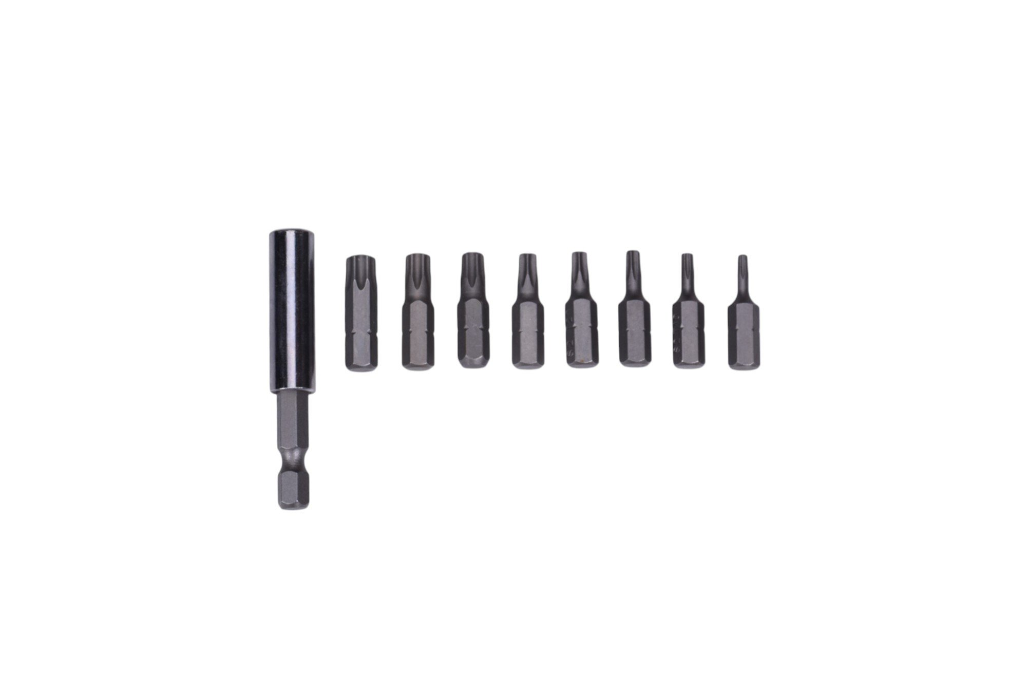 9 Piece Star-Drive Bit & Holder Set