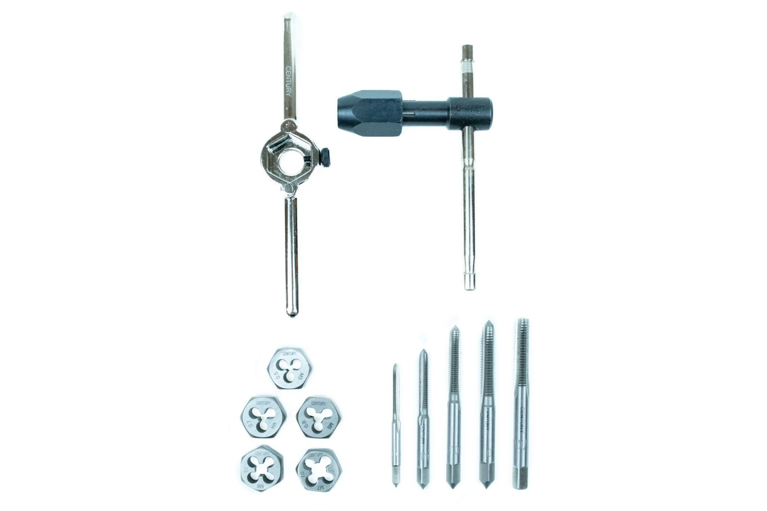 12 Piece Metric Tap & Die Set