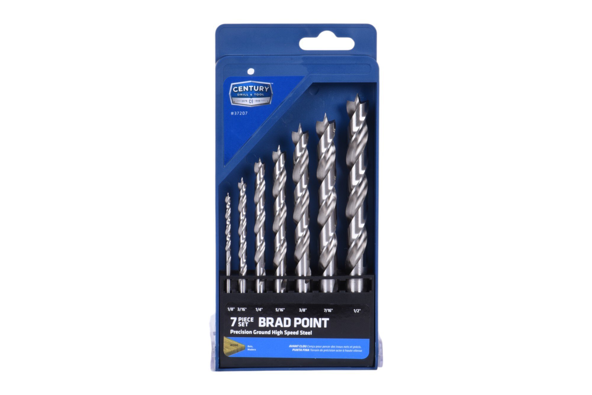 Brad Point Wood Bit Set