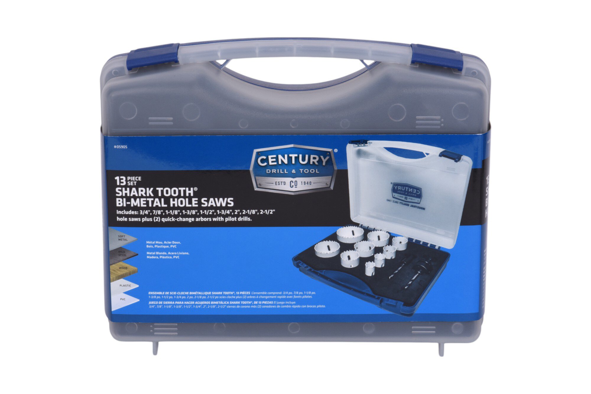 Shark Tooth® Bi-Metal Hole Saw Set