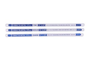 3 Piece Cobalt Bi-Metal Hacksaw Blade Set 3 Piece Cobalt Bi-Metal Hacksaw Blade Set