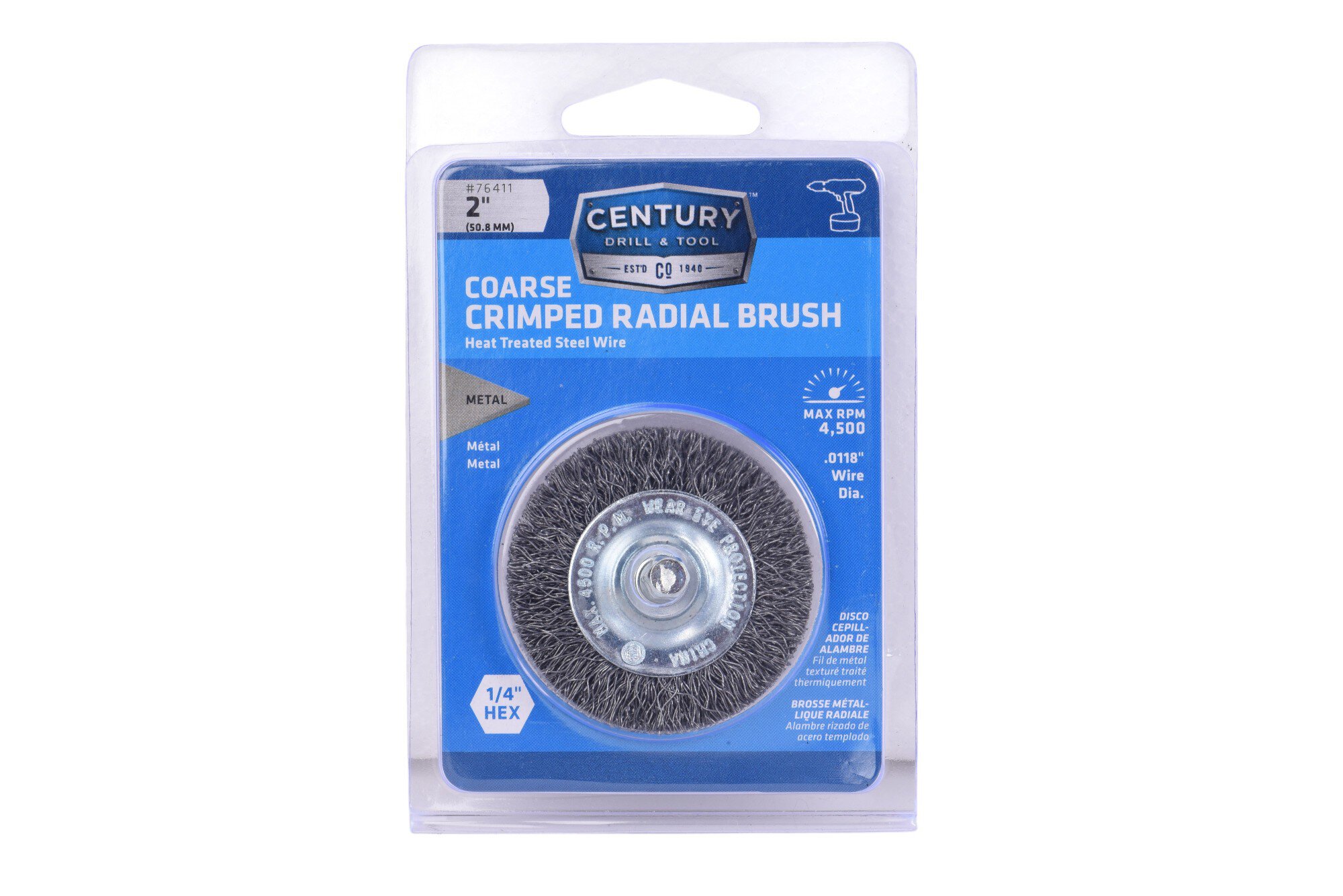 Drill Radial Wire Brush