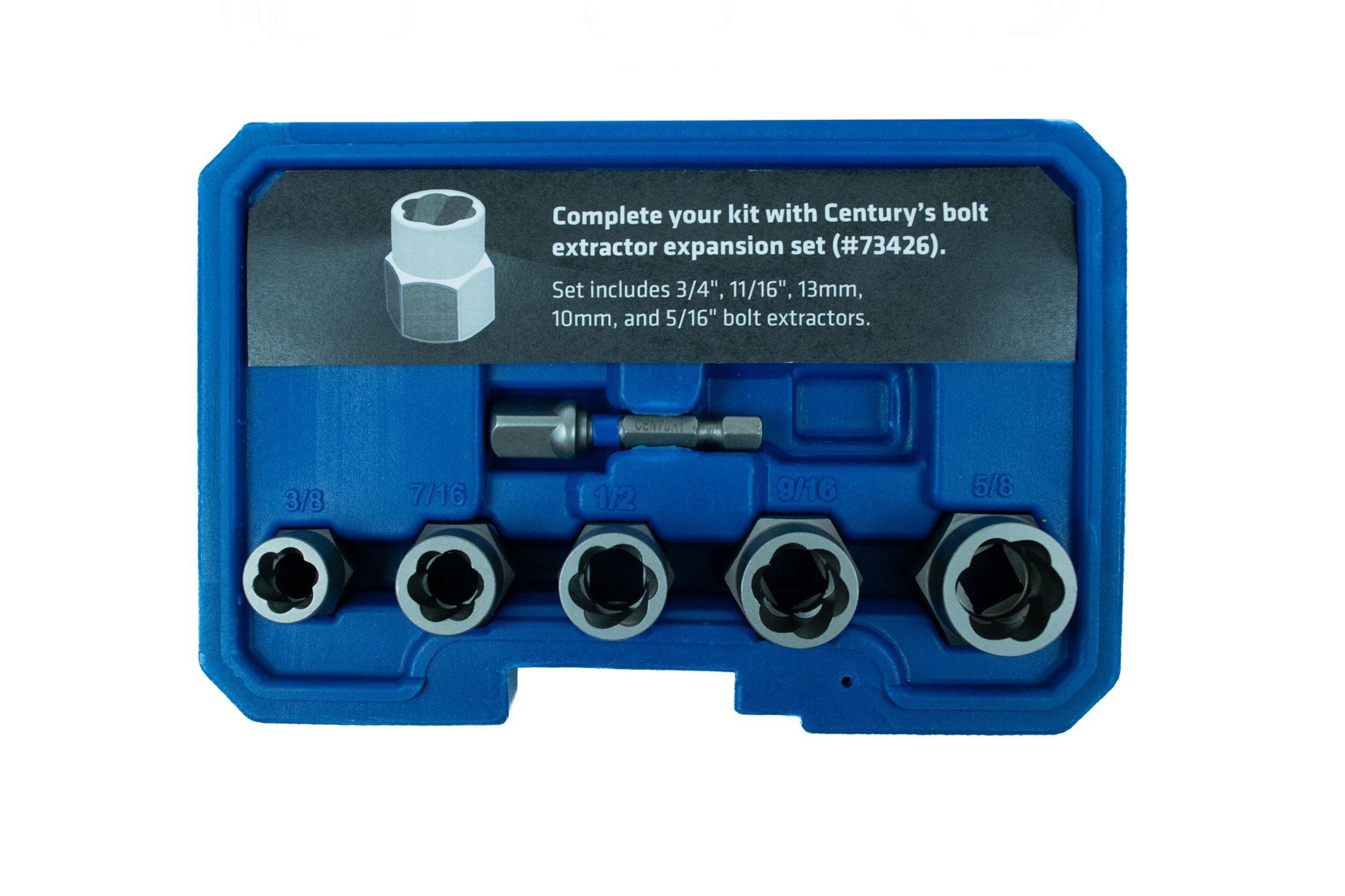 6 Piece Bolt Extractor Set