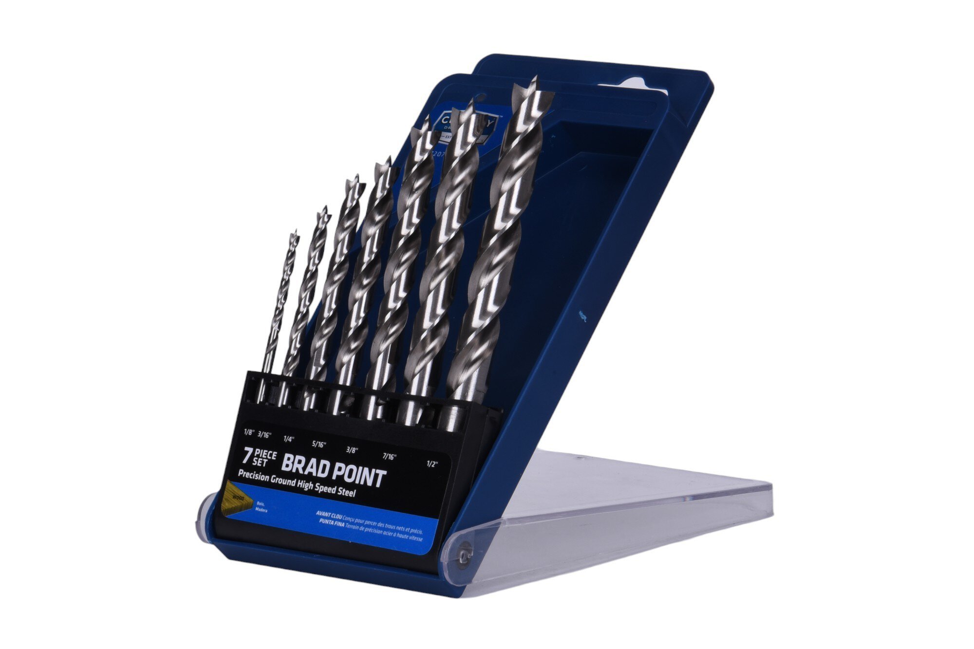 Brad Point Wood Bit Set