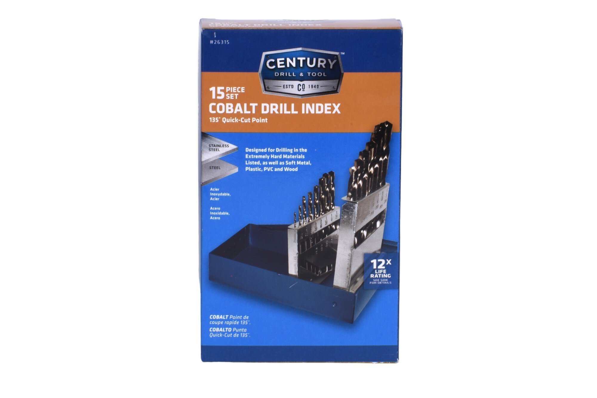 Cobalt Drill Bit Set