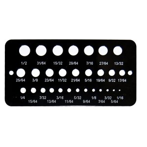 Fractional Drill Gauge Fractional Drill Gauge