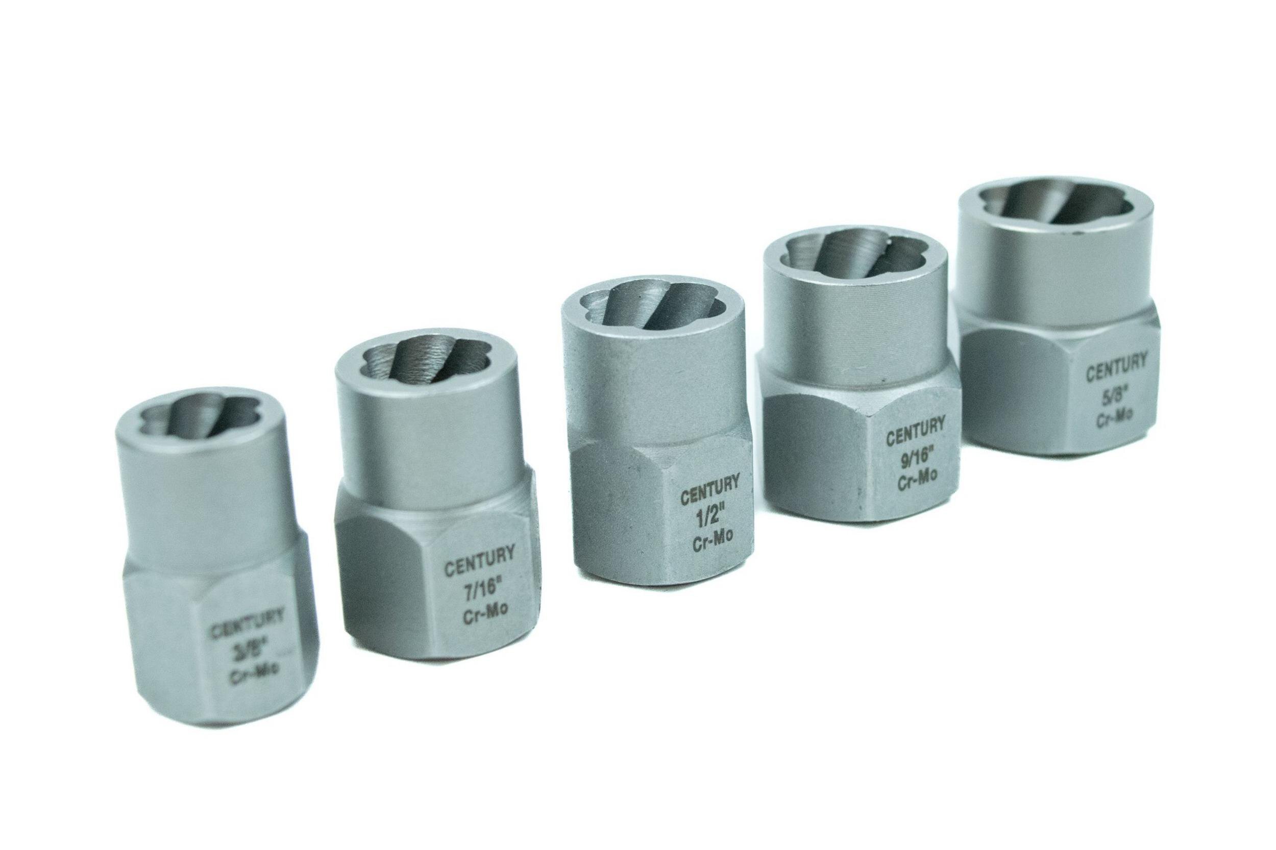 6 Piece Bolt Extractor Set