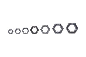 7 Piece Fractional Right Hand Rethreading Die Set – NC 7 Piece Fractional Right Hand Rethreading Die Set – NC