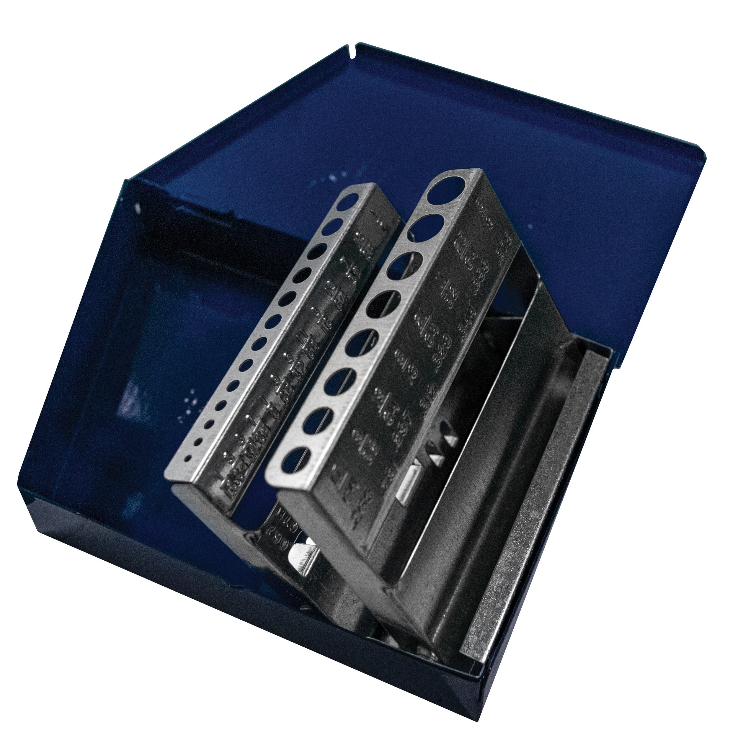 21 Piece Empty Metal Index