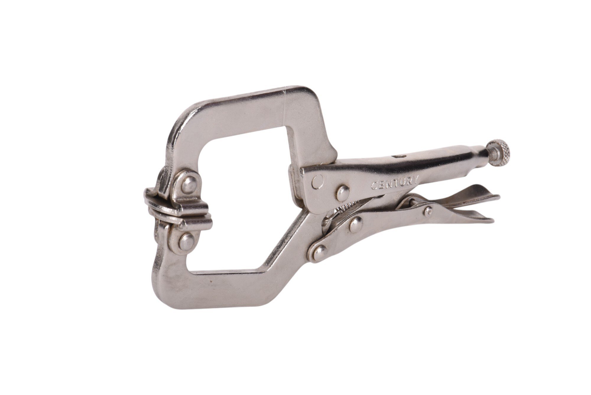 Locking C-Clamp with Swivel Pads