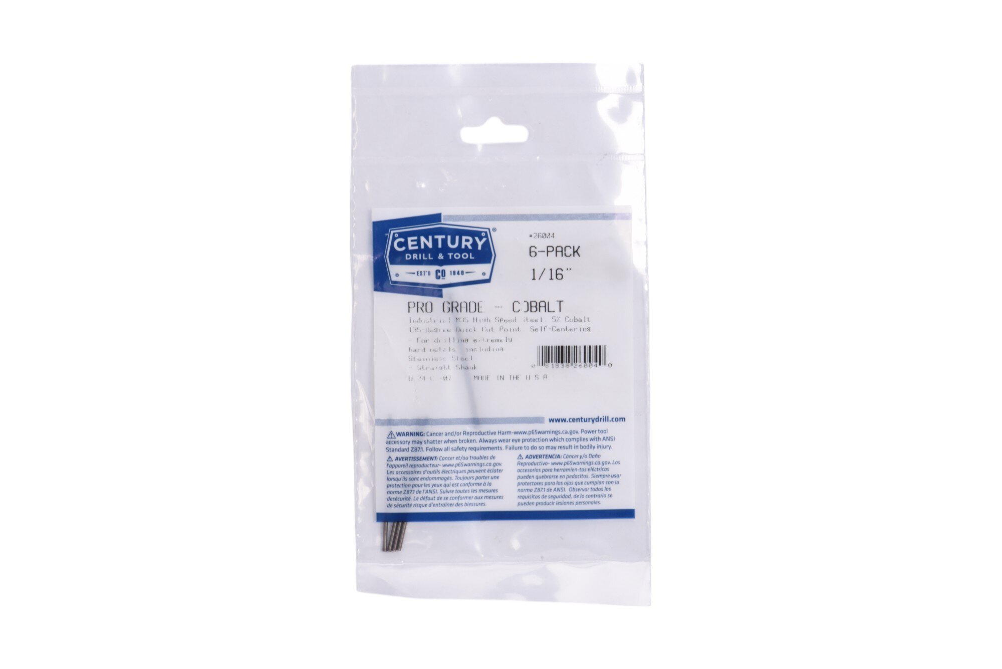 Pro Grade Cobalt Drill Bit