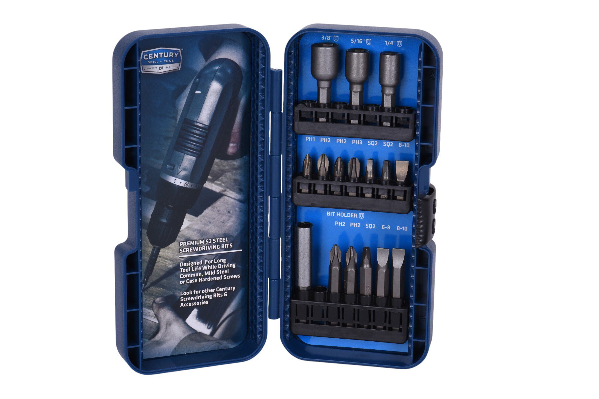 16 Piece Screwdriving Bit Set