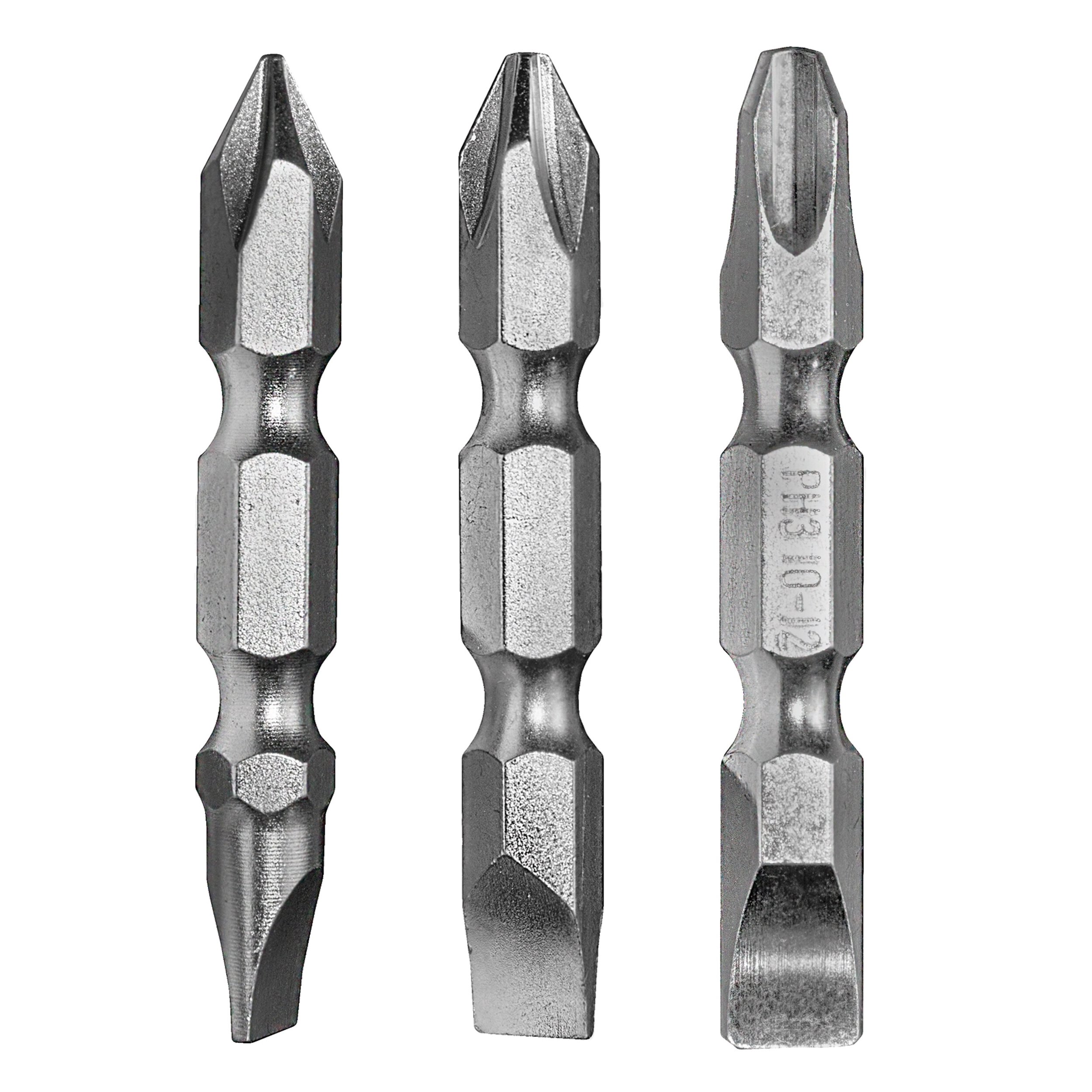 3 Piece S2 Screwdriving Bit Set – Double-End Bit Set